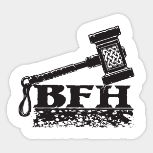 BFH Hammer Sticker